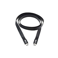 Tripp Lite Usb C Cable Flat 10 Gbps M/m Tb3 16in (U420-16N-G25AFL)