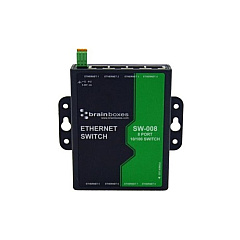 Brainboxes 8 Port Ethernet Switch 10/100 Mb +14 To (SW008) Brainboxes 8 Port Ethernet Switch 10/100 Mb +14 To (SW008)