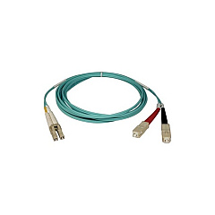 Tripp Lite 10m Mmf 50 Om3 Fiber Cable Lc/sc Aqua (N816-10M)