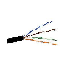 Belkin Cat5e Bulk Solid Cable Ft Black (A7L504-1000-BLK)