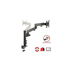 SIIG Single Articulating Monitor Desk Mount (CEMT3D11S1)