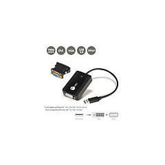 SIIG Usb 3.0 To Dvi / Vga Pro Adapter (JUDV0112S2)