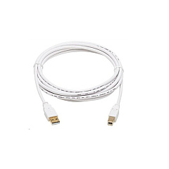 Tripp Lite Usb-a To Usb-b Antibacterial Cable 10ft (U022AB-010-WH)