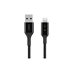 Belkin Smrt Led Cbl, A-ltg, Br, 4 , Blk (CAA007BT04BK) Belkin Smrt Led Cbl, A-ltg, Br, 4 , Blk (CAA007BT04BK)