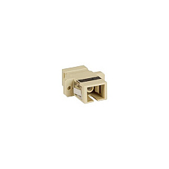 Black Box Fiber Optic Coupling - Multimode-singlemode, Simplex, Ceramic Sleeve, Plastic Flange, Rectangular, Sc-sc, Beige, Taa (FOT117-R2) Black Box Fiber Optic Coupling - Multimode-singlemode, Simplex, Ceramic Sleeve, Plastic Flange, Rectangular, Sc-sc, Beige, Taa (FOT117-R2)