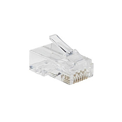 Tripp Lite Ca6 Pass-thru Utp Modular Plug 100 Pack (N232-100-UTP)