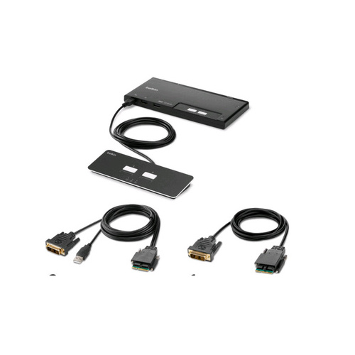 Belkin Mdlr 2-pt 1 Hd Dvi Skvm W/rmt Pp4.0 (F1DN102MOD-DD-4)