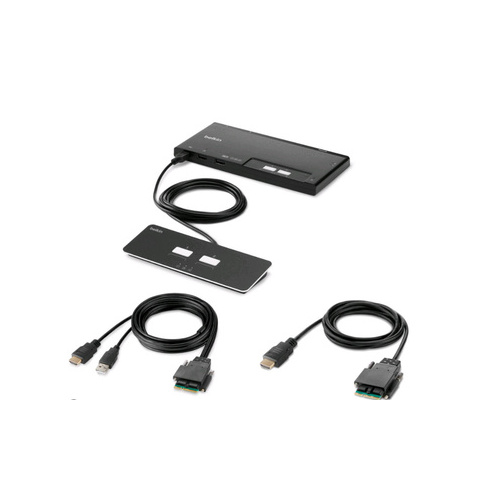 Belkin Mdlr 2-pt 1 Hd Hdmi Skvm W/rmt Pp4.0 (F1DN102MOD-HH-4)