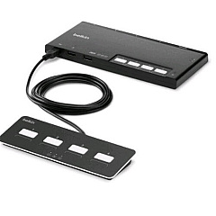 Belkin Mdlr 4-pt 1 Hd Dvi Skvm W/rmt Pp4.0 (F1DN104MODDD4) Belkin Mdlr 4-pt 1 Hd Dvi Skvm W/rmt Pp4.0 (F1DN104MODDD4)