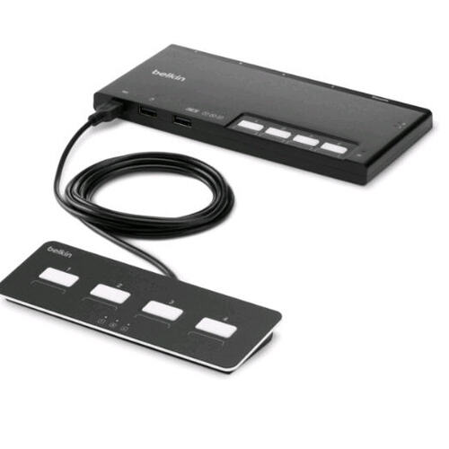 Belkin Mdlr 4-pt 1 Hd Dvi Skvm W/rmt Pp4.0 (F1DN104MODDD4)