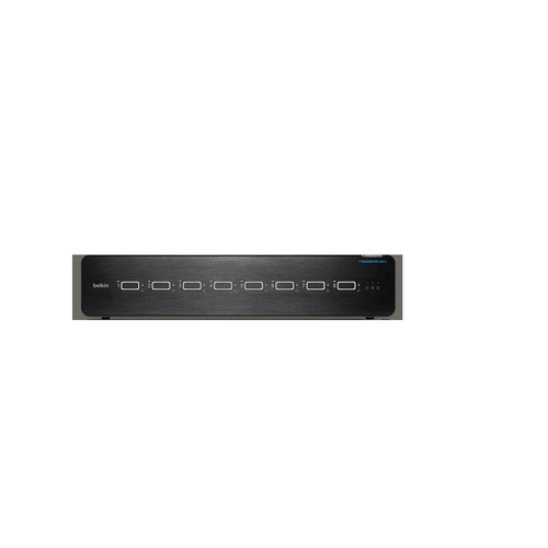Belkin 8 Pt 1 Hd Dp/hdmi Unvl Skvm W/cac Pp4.0 (F1DN108KVM-UN-4)