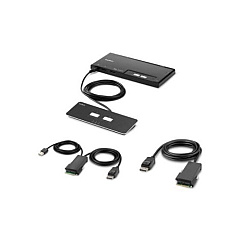 Belkin Mdlr 2-pt 1-hd Dp Skvm W/rmt Pp4.0 (F1DN102MOD-PP-4)