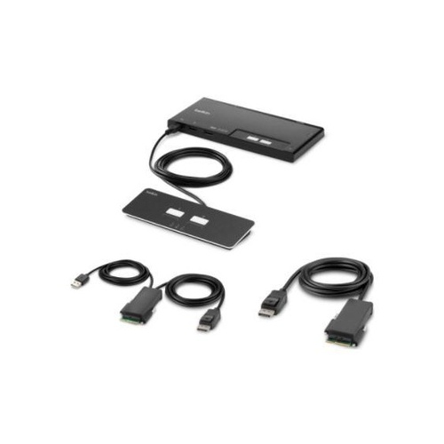 Belkin Mdlr 2-pt 1-hd Dp Skvm W/rmt Pp4.0 (F1DN102MOD-PP-4)