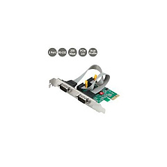 SIIG Dp Cyber 2s Pcie Card - 250kbps (JJE20711S1)