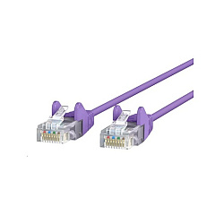 Belkin Belkin Cat6 Slim 28awg Cable-purple-14ft (CE001B14-PUR-S)