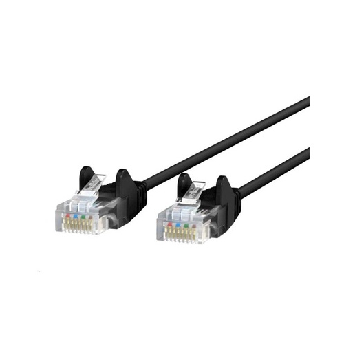 Belkin Belkin Cat6 Slim 28awg Cable -black-20ft (CE001B20-BLK-S)