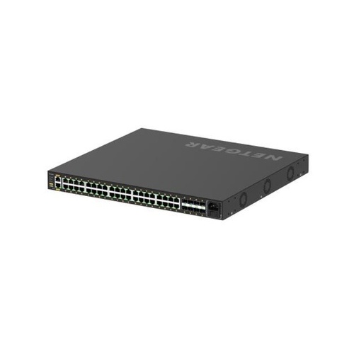 NETGEAR Av Line M4250-40g8f-poe+ 40x1g Poe+ 480w And 8xsfp Managed Switch (GSM4248P-100NAS)