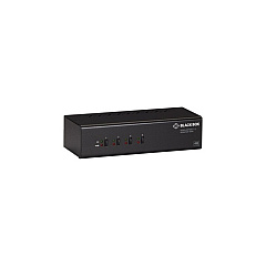 Black Box Kvm Switch - 4-port, Dual-monitor, Displayport 1.2, 4k 60hz, Usb 3.1 Hub, Audio, Gsa, Taa (KV6224DP) Black Box Kvm Switch - 4-port, Dual-monitor, Displayport 1.2, 4k 60hz, Usb 3.1 Hub, Audio, Gsa, Taa (KV6224DP)