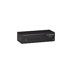 Black Box Kvm Switch - 4-port, Dual-monitor, Mixed Displayport 1.2 And Hdmi 2.0, 4k 60hz, Usb 3.1 Hub, Audio, Gsa, Taa (KV6224DPH) Black Box Kvm Switch - 4-port, Dual-monitor, Mixed Displayport 1.2 And Hdmi 2.0, 4k 60hz, Usb 3.1 Hub, Audio, Gsa, Taa (KV6224DPH)