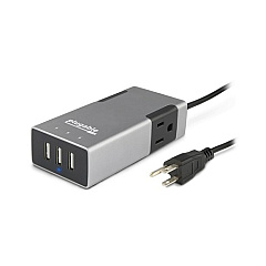 Polarity.IO Plugable 2-outlet Travel Power Strip (PS2USB3)
