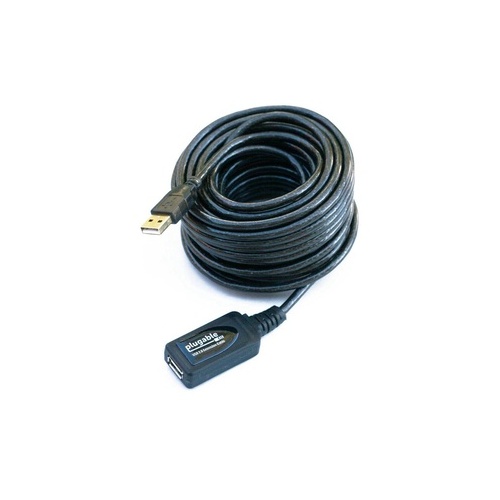 Polarity.IO Plugable Usb 2.0 Active Ext Cable 10m (USB210M)
