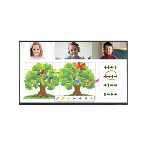 LG 75in Uhd, Hdmi(3), Usb, Rgb, Android 8.0, Audio In/out,rs232c In, Rj45(lan) In (75TR3DJB)