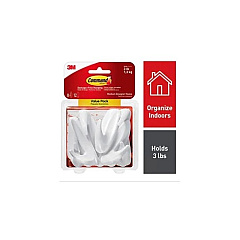 3M Command(tm) Medium Designer Hooks Bulk For Displays 6pk (17081ESBULK)