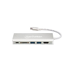 Manhattan - Strategic Superspeed Usb-c Multiport Adapter (152075)
