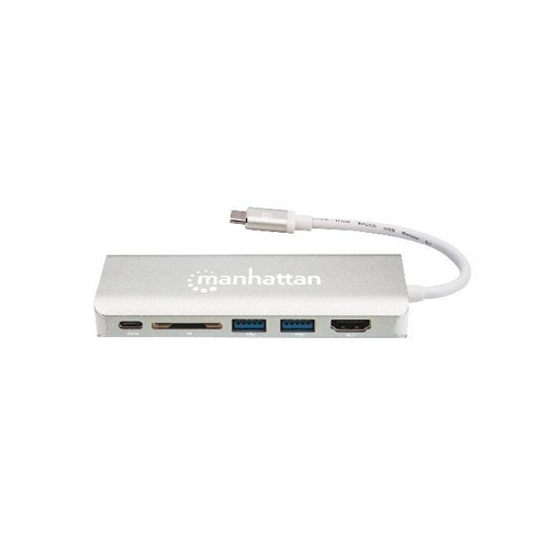 Manhattan - Strategic Superspeed Usb-c Multiport Adapter (152075)