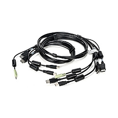 Vertiv Cable, 2-displayport/2-usb/1-audio, 6ft (CBL0108)