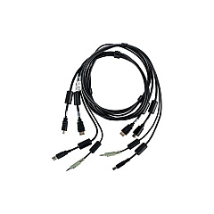 Vertiv Cable Assy, 2-hdmi/1-usb/1-audio, 6ft (CBL0114)
