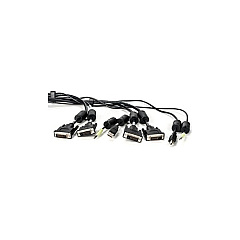 Vertiv Cable, 2-dvi-d/1-usb/1-aud, 10ft (CBL0153)
