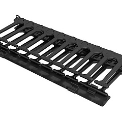 Vertiv 1u X 6in Horiz Cable Mgr W/cover (VRA1023)