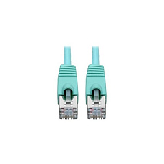 Tripp Lite Cat6a Snagless Shielded 10g Poe Aqua 1ft (N262001AQ)