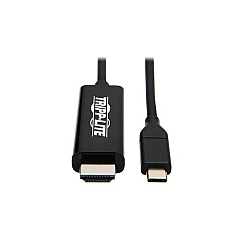 Tripp Lite Usb C Hdmi Adapter Cable M/m Black 6ft (U444-006-H4K6BE)