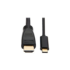Tripp Lite Usb C Hdmi Adapter Cable M/m Black 6ft (U444-006-H4K6BM)