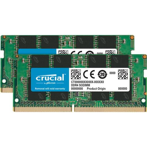 Mist Systems Crucial 16gb Kit (2x8gb) Ddr4-3200 Sodimm Cl22 (8gbit/16gbit) (CT2K8G4SFRA32A)