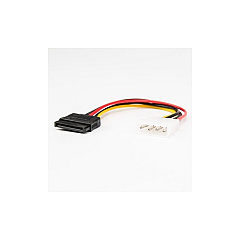 Rocstor 6in 4 Pin Molex To Left Angle Sata Powe (Y10C214B1) Rocstor 6in 4 Pin Molex To Left Angle Sata Powe (Y10C214B1)