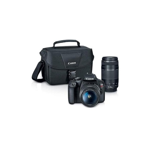 Canon Eos Rebel T7 18-55mm + 75-300mm (2727C021)