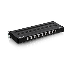 Trendnet 8-port Cat6a Shielded Wall Mount Pp (TCP08C6AS)