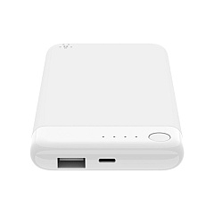 Belkin Ww,power Bank,5k,usba,ltg Input,white (F7U045BTWHT) Belkin Ww,power Bank,5k,usba,ltg Input,white (F7U045BTWHT)
