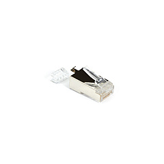 Black Box Cat6 Modular Plug For 23-awg Wire - Shielded, Rj45, 100-pack, Gsa, Taa (FMTP623S-100PAK)