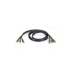 Black Box Component Video Cable - (3) Rca On Each End, 1.5-ft. (0.45-m), Gsa, Taa (VCB-3RCA-0001) Black Box Component Video Cable - (3) Rca On Each End, 1.5-ft. (0.45-m), Gsa, Taa (VCB-3RCA-0001)