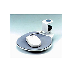 Ergoguys Aidata Under Desk Swivel Mouse Pad White (UM003)