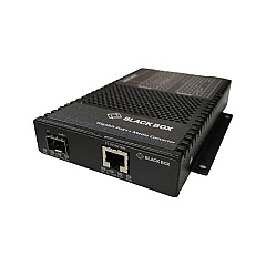 Black Box Gigabit Ethernet Industrial Poe++ Media Converter 10/100/1000-mbps Copper To 1000-mbps Fiber Sfp,extreme Temperature,gsa,taa (LGC5700A) Black Box Gigabit Ethernet Industrial Poe++ Media Converter 10/100/1000-mbps Copper To 1000-mbps Fiber Sfp,extreme Temperature,gsa,taa (LGC5700A)