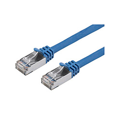 Monoprice Cat7 Shielded (s/ftp) Cable_ 5ft Blue (13659)