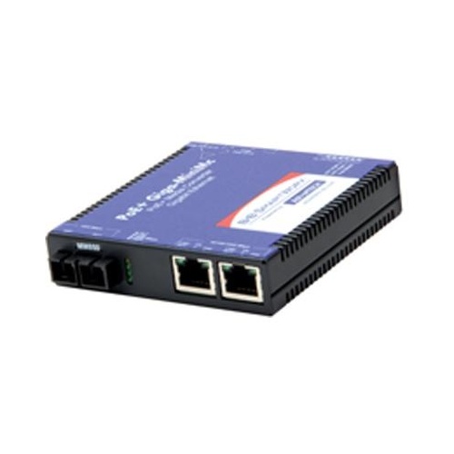 B+B Smartworx Poe+ Giga-minimc/lfpt, 2tx/lx- Mm1300-sc (IMC390M1US)