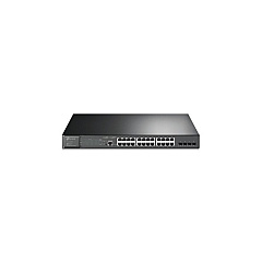 TP-Link Jetstream 28-port Gigabit L2 Managed Switch With 24-port Poe+ (TLSG3428MP) TP-Link Jetstream 28-port Gigabit L2 Managed Switch With 24-port Poe+ (TLSG3428MP)