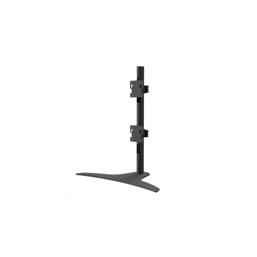 Peerless 1x2 Free Standing Universal Desktop Mt - 24-49 Curved Ultra-wide Monitors (LCT650SD)