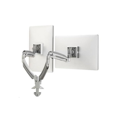 Chief Manufacturing K1 Desk Mnt 2-mon Dual 2l Arms Slv Taa (K1D220SG)